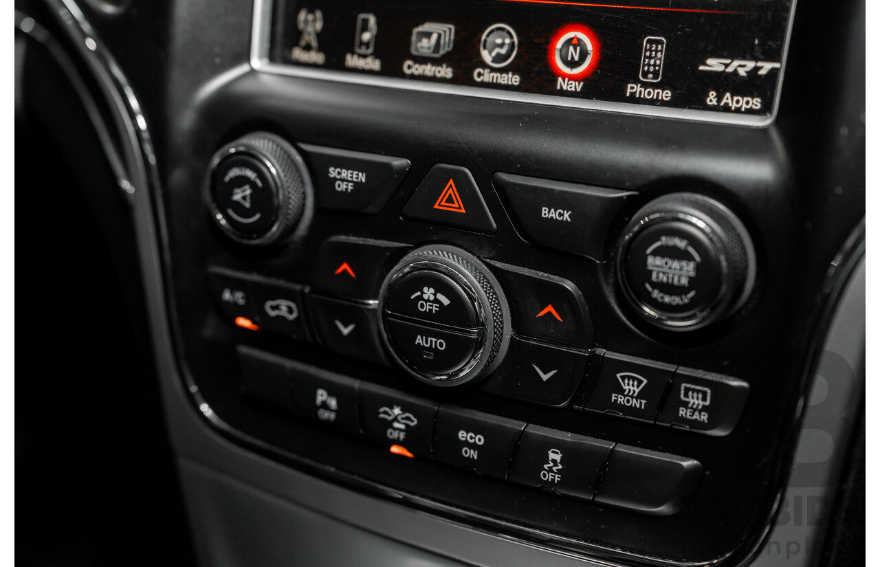 3/2015 Jeep Grand Cherokee SRT 8 (4x4) WK MY15 4d Wagon Bright White V8 6.4L