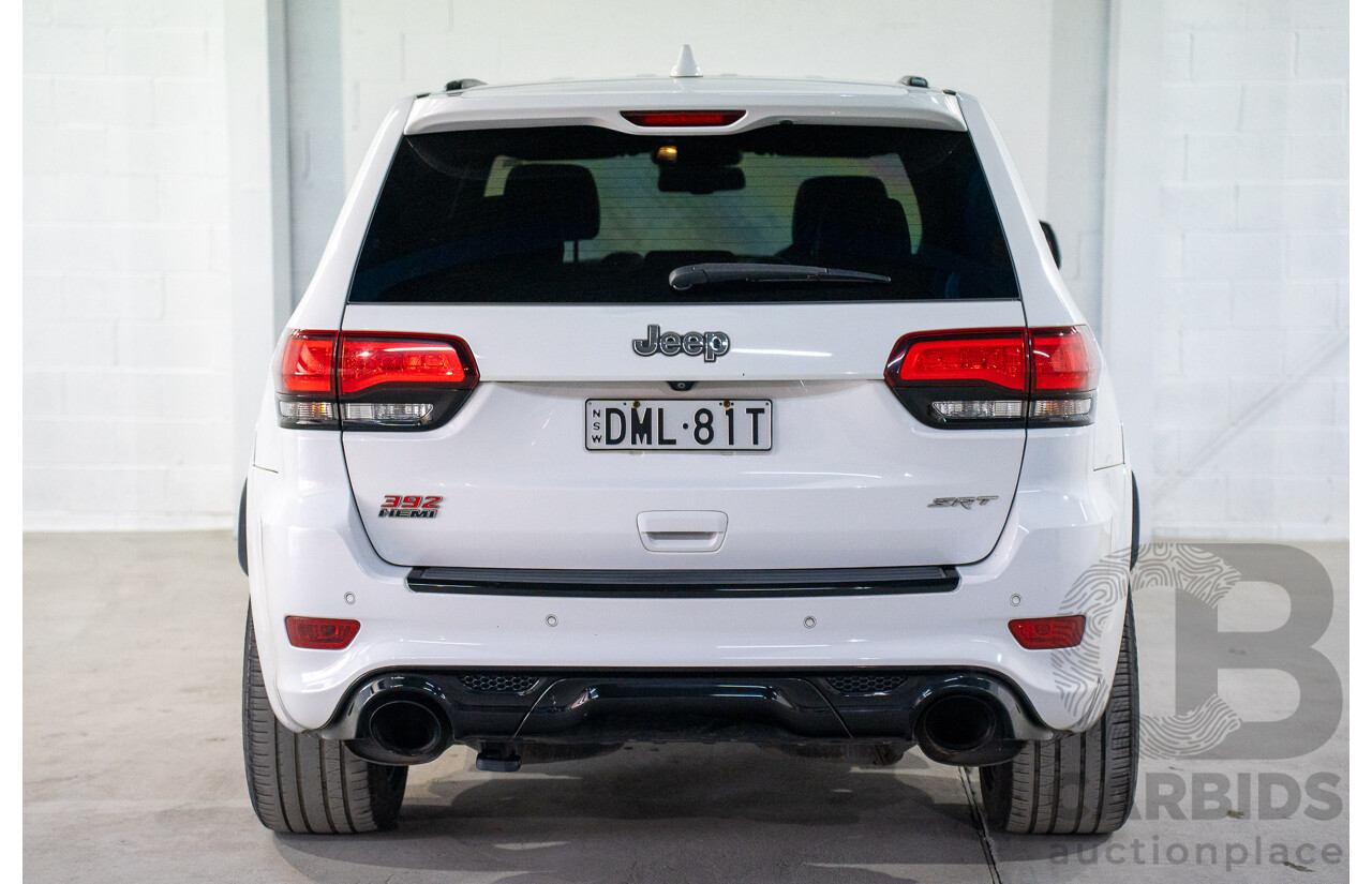 3/2015 Jeep Grand Cherokee SRT 8 (4x4) WK MY15 4d Wagon Bright White V8 6.4L
