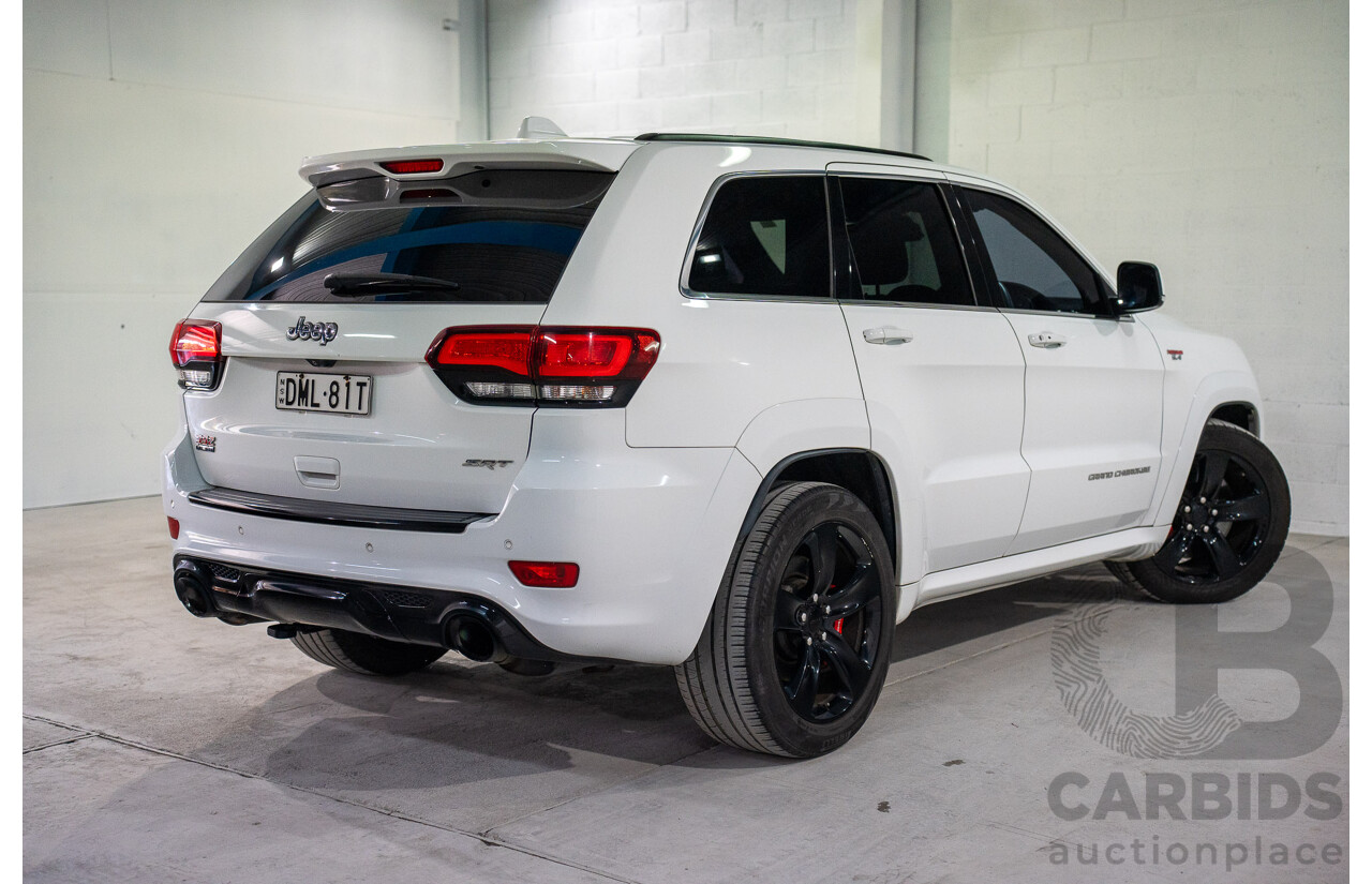 3/2015 Jeep Grand Cherokee SRT 8 (4x4) WK MY15 4d Wagon Bright White V8 6.4L