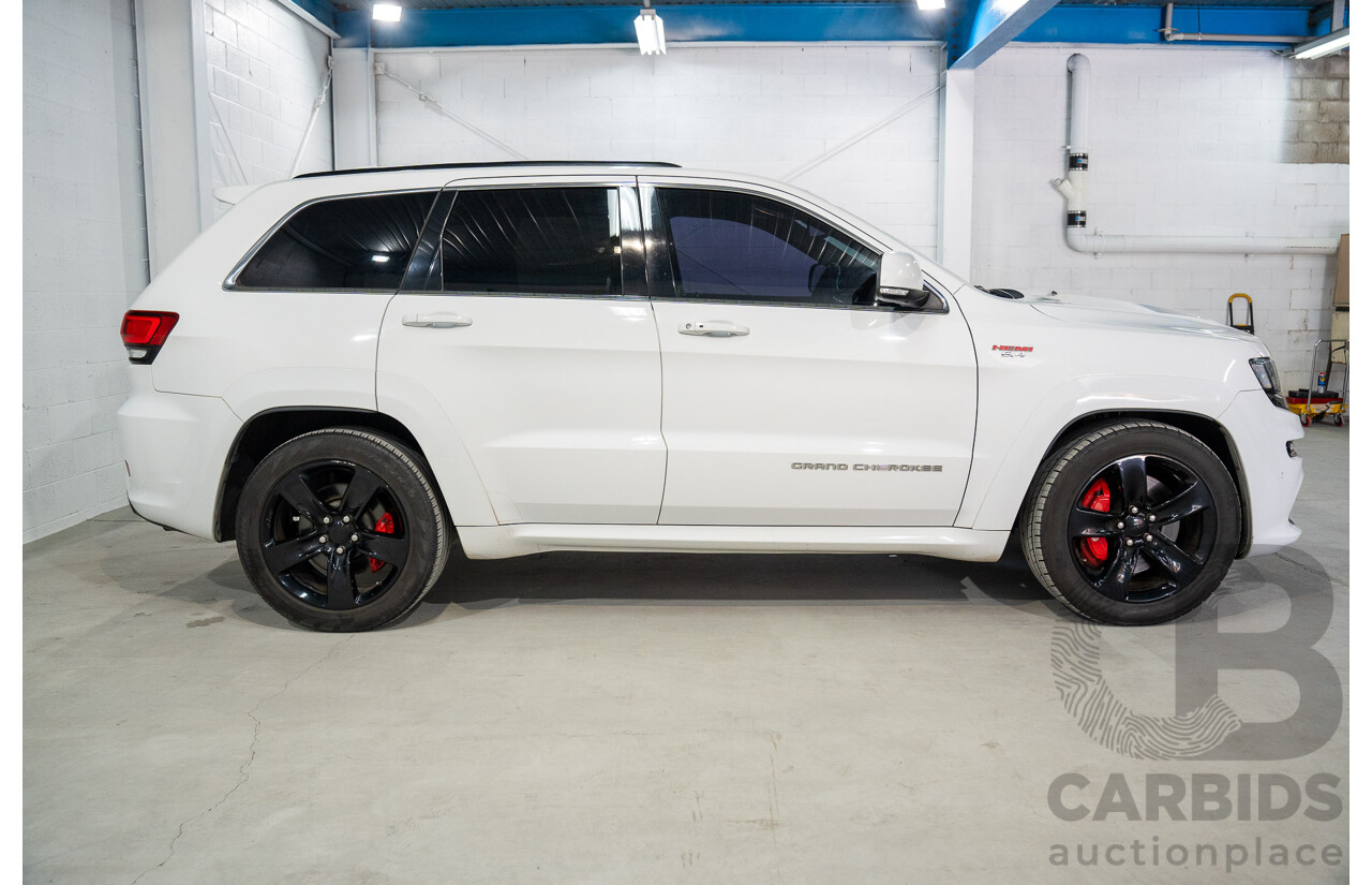 3/2015 Jeep Grand Cherokee SRT 8 (4x4) WK MY15 4d Wagon Bright White V8 6.4L