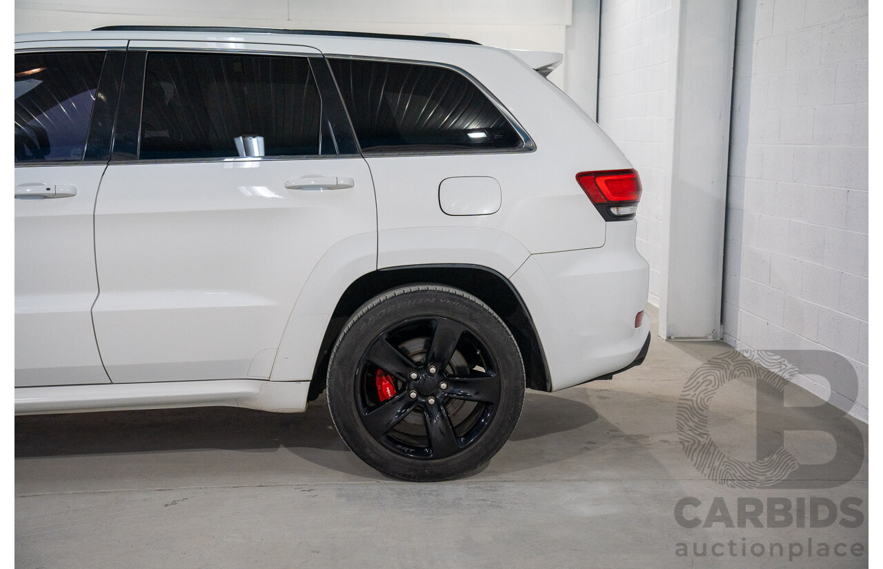 3/2015 Jeep Grand Cherokee SRT 8 (4x4) WK MY15 4d Wagon Bright White V8 6.4L
