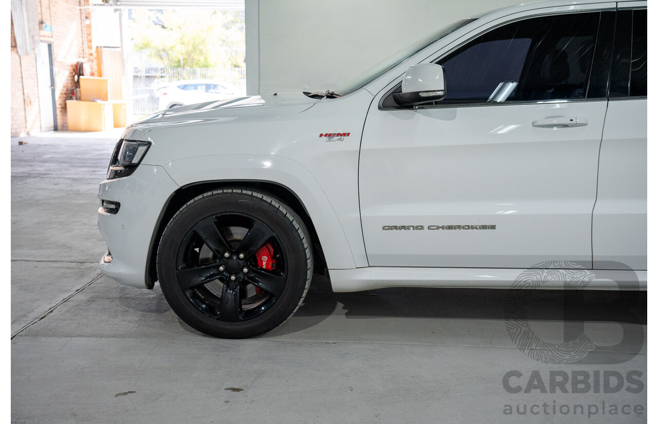 3/2015 Jeep Grand Cherokee SRT 8 (4x4) WK MY15 4d Wagon Bright White V8 6.4L