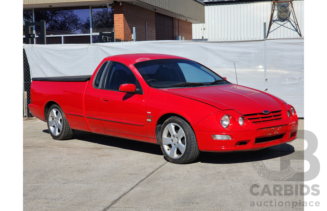 01/2002 Ford Falcon XR8 RWD AUII Utility Red 4.9L