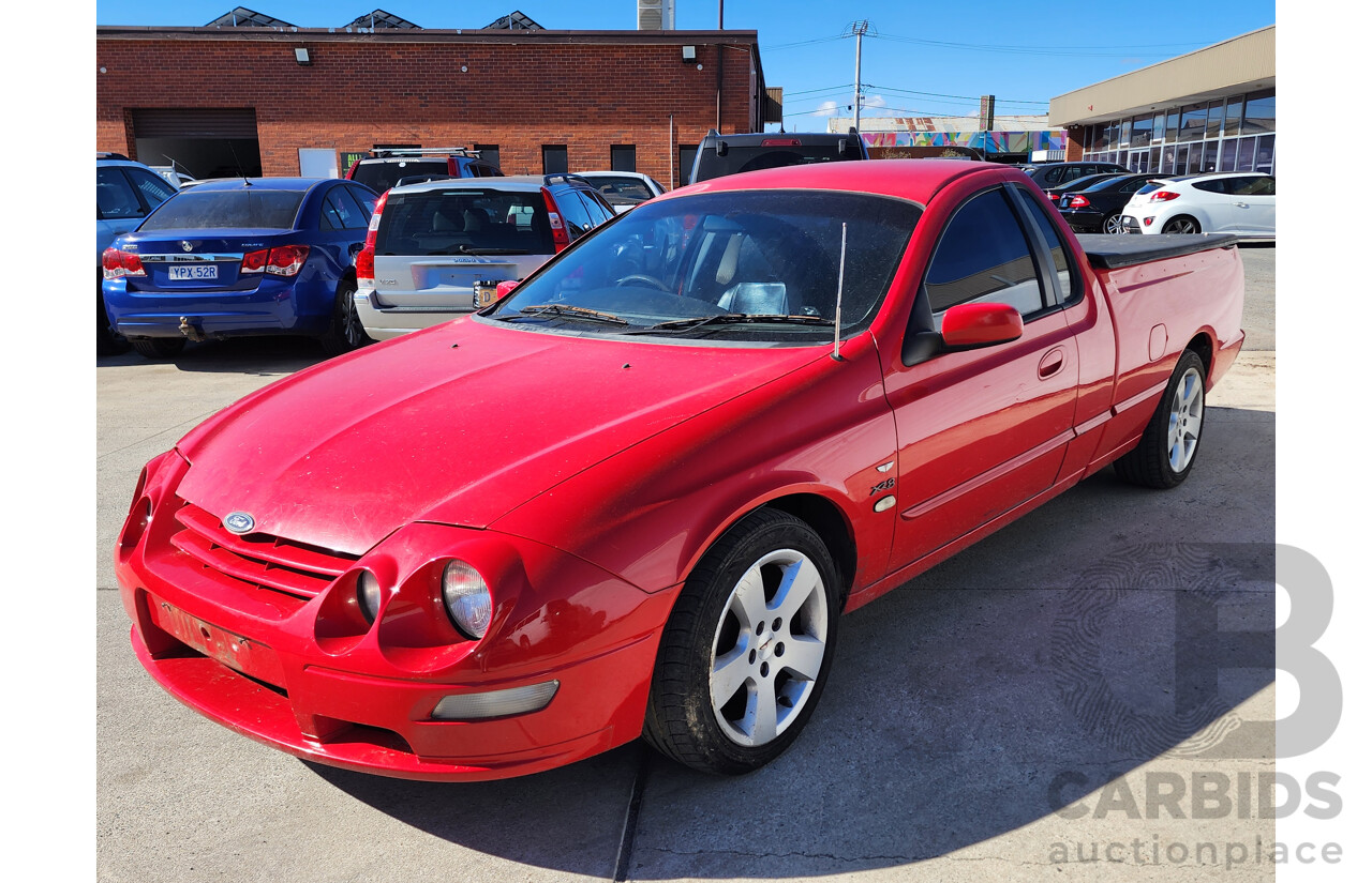 01/2002 Ford Falcon XR8 RWD AUII Utility Red 4.9L