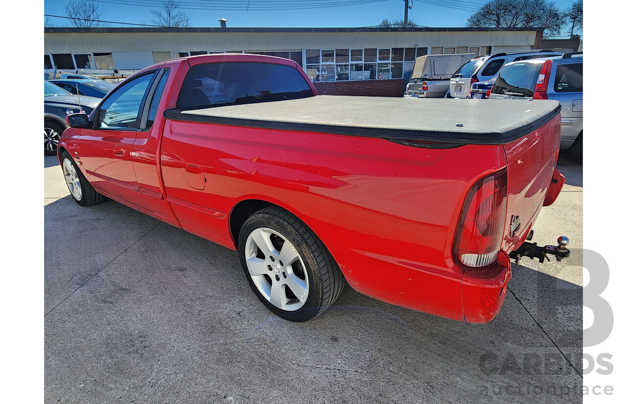 01/2002 Ford Falcon XR8 RWD AUII Utility Red 4.9L