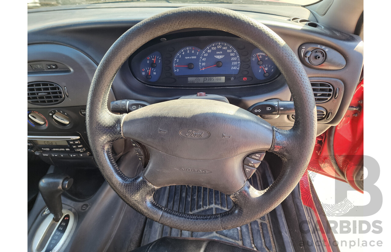 01/2002 Ford Falcon XR8 RWD AUII Utility Red 4.9L