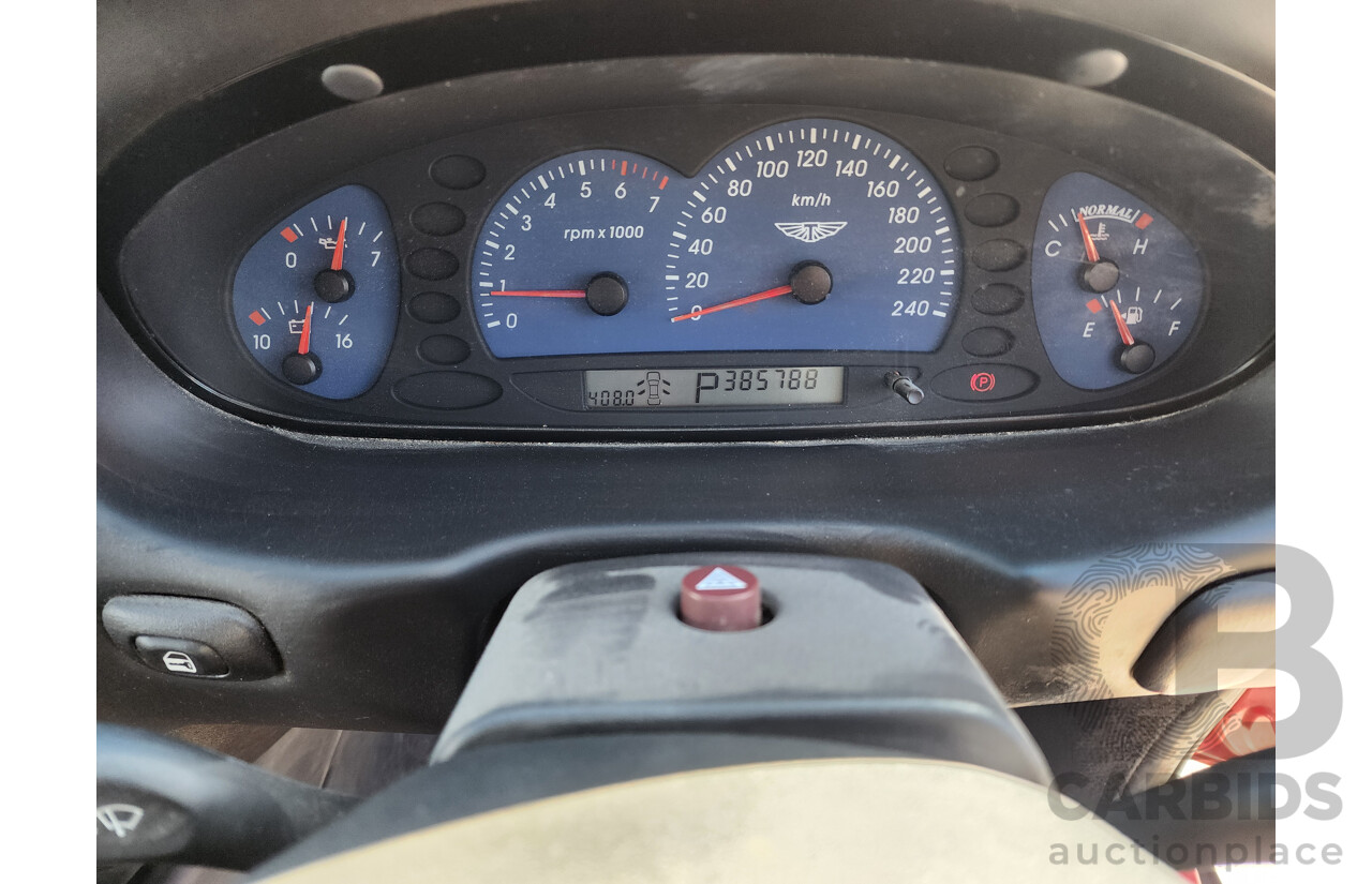 01/2002 Ford Falcon XR8 RWD AUII Utility Red 4.9L