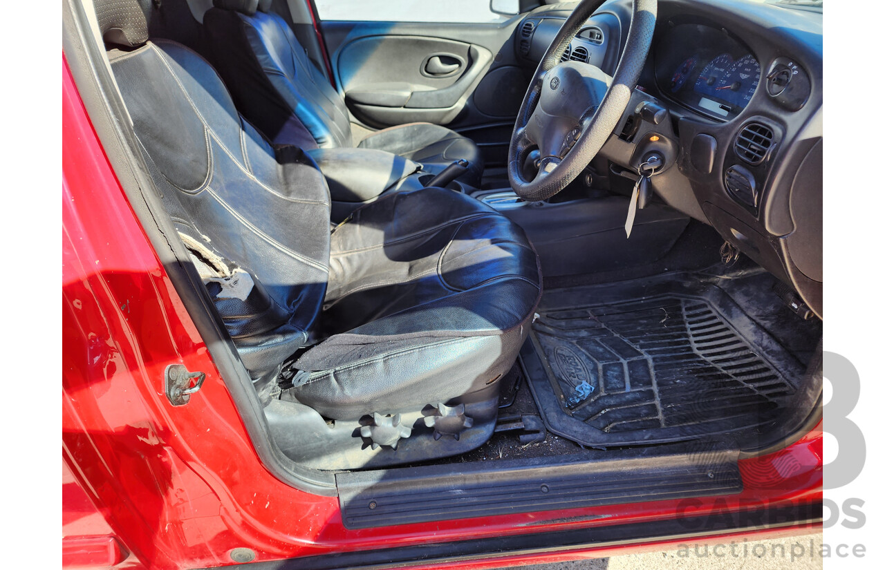 01/2002 Ford Falcon XR8 RWD AUII Utility Red 4.9L
