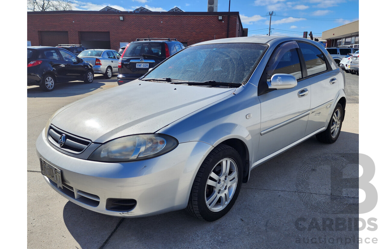 09/2005 Holden Viva FWD JF 5D Hatchback Silver 1.8L