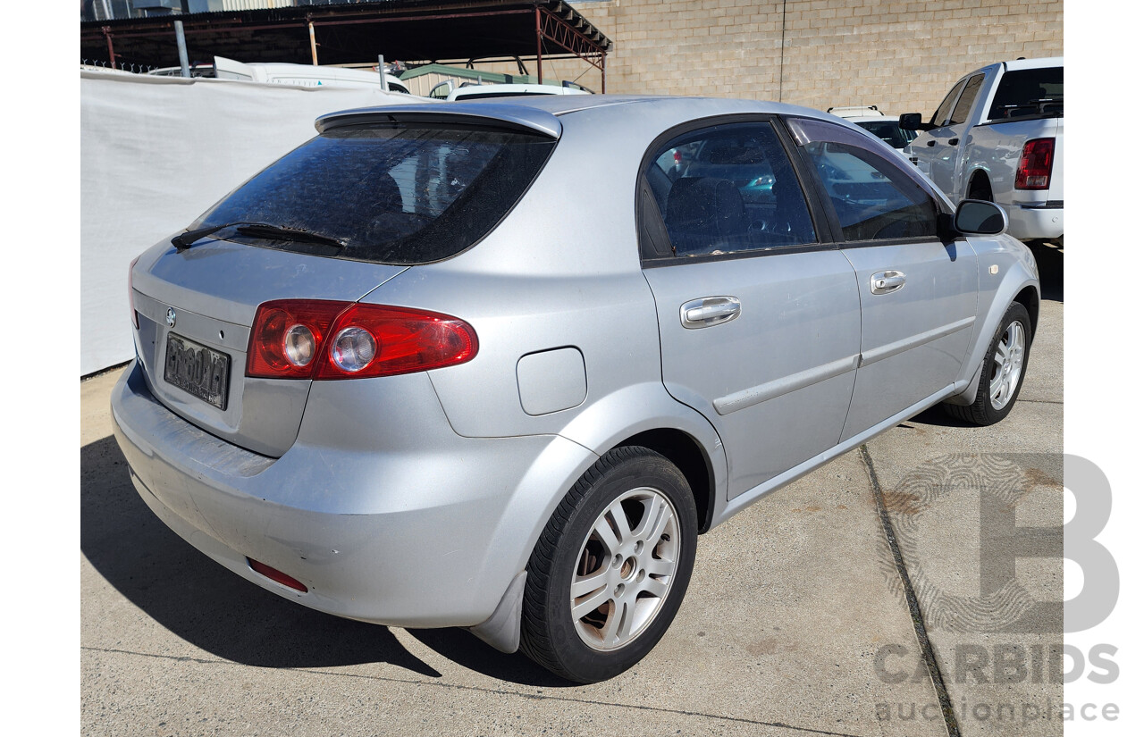 09/2005 Holden Viva FWD JF 5D Hatchback Silver 1.8L