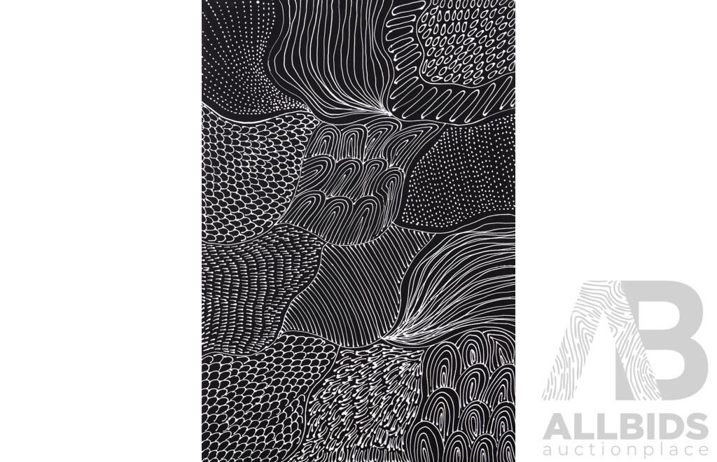 Freda Price Pitjara, (Indigenous Australian, C1965-), My Country, Acrylic on Linen