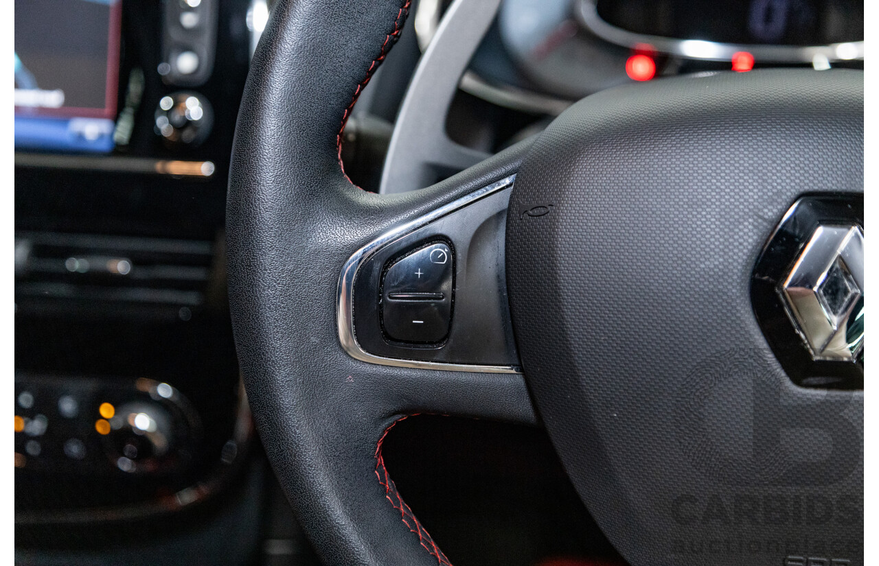 12/2013 Renault Clio RS 200 Sport X98 5d Hatchback Liquid Yellow Metallic Turbo 1.6L