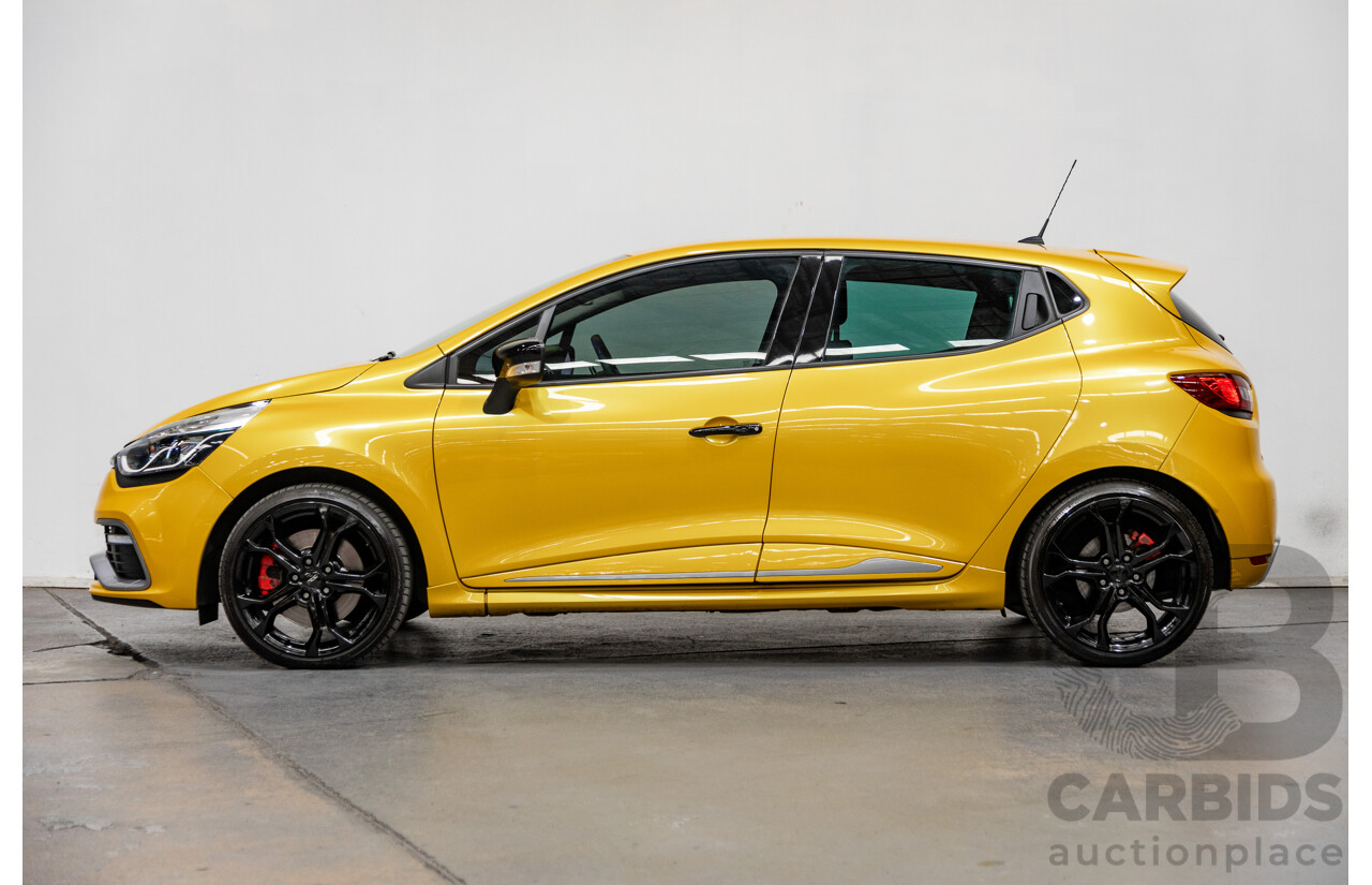 12/2013 Renault Clio RS 200 Sport X98 5d Hatchback Liquid Yellow Metallic Turbo 1.6L