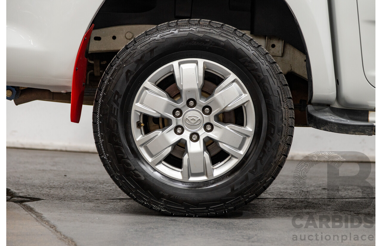 07/2020 Saic Motors LDV T60 Luxe (4x4) SK8C MY20 4d Dual Cab Blanc White Turbo Diesel 2.8L