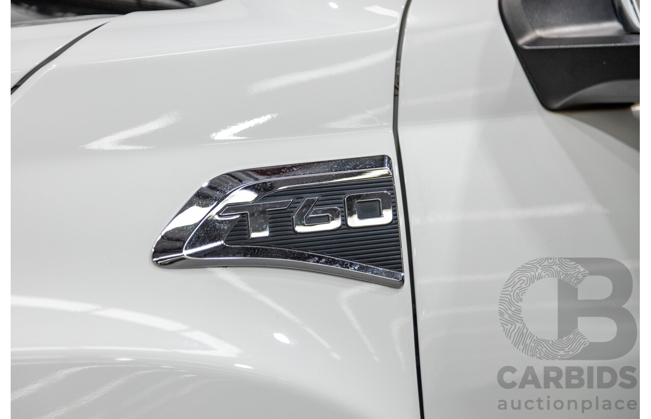 07/2020 Saic Motors LDV T60 Luxe (4x4) SK8C MY20 4d Dual Cab Blanc White Turbo Diesel 2.8L