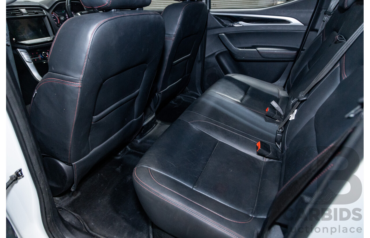 07/2020 Saic Motors LDV T60 Luxe (4x4) SK8C MY20 4d Dual Cab Blanc White Turbo Diesel 2.8L