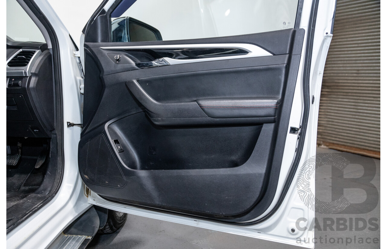 07/2020 Saic Motors LDV T60 Luxe (4x4) SK8C MY20 4d Dual Cab Blanc White Turbo Diesel 2.8L