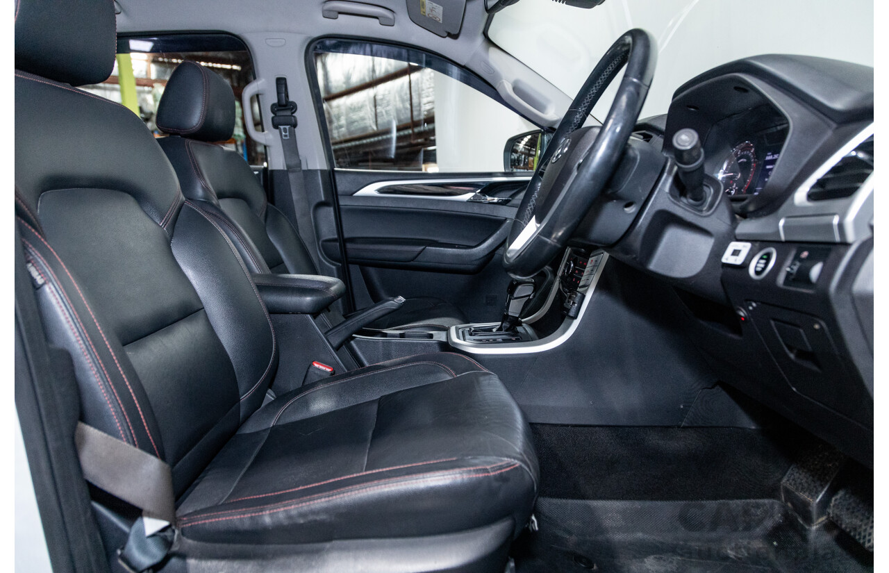 07/2020 Saic Motors LDV T60 Luxe (4x4) SK8C MY20 4d Dual Cab Blanc White Turbo Diesel 2.8L