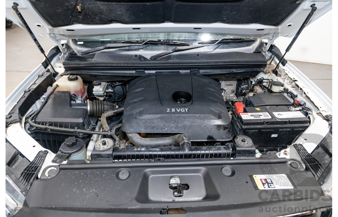 07/2020 Saic Motors LDV T60 Luxe (4x4) SK8C MY20 4d Dual Cab Blanc White Turbo Diesel 2.8L