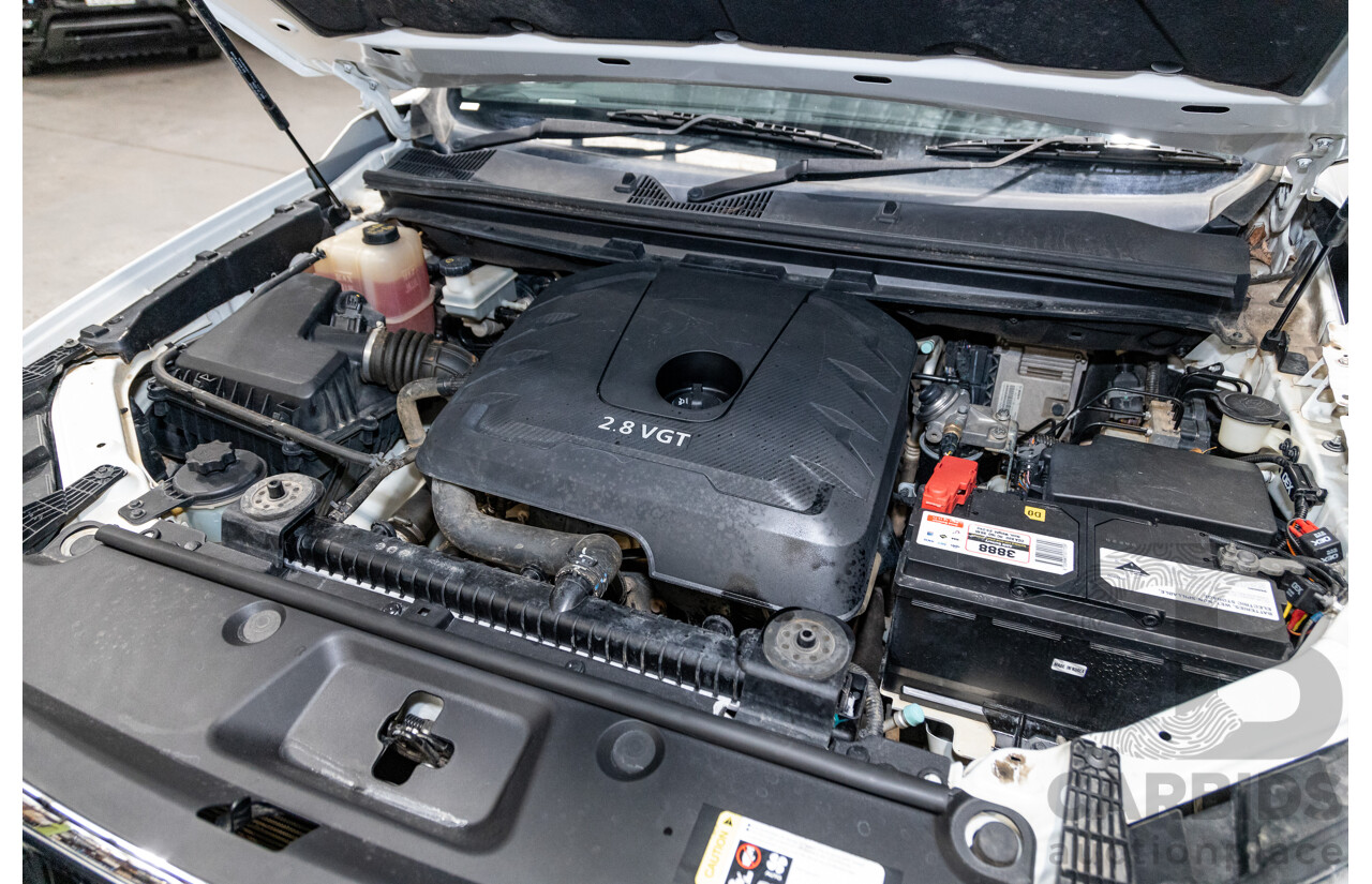 07/2020 Saic Motors LDV T60 Luxe (4x4) SK8C MY20 4d Dual Cab Blanc White Turbo Diesel 2.8L