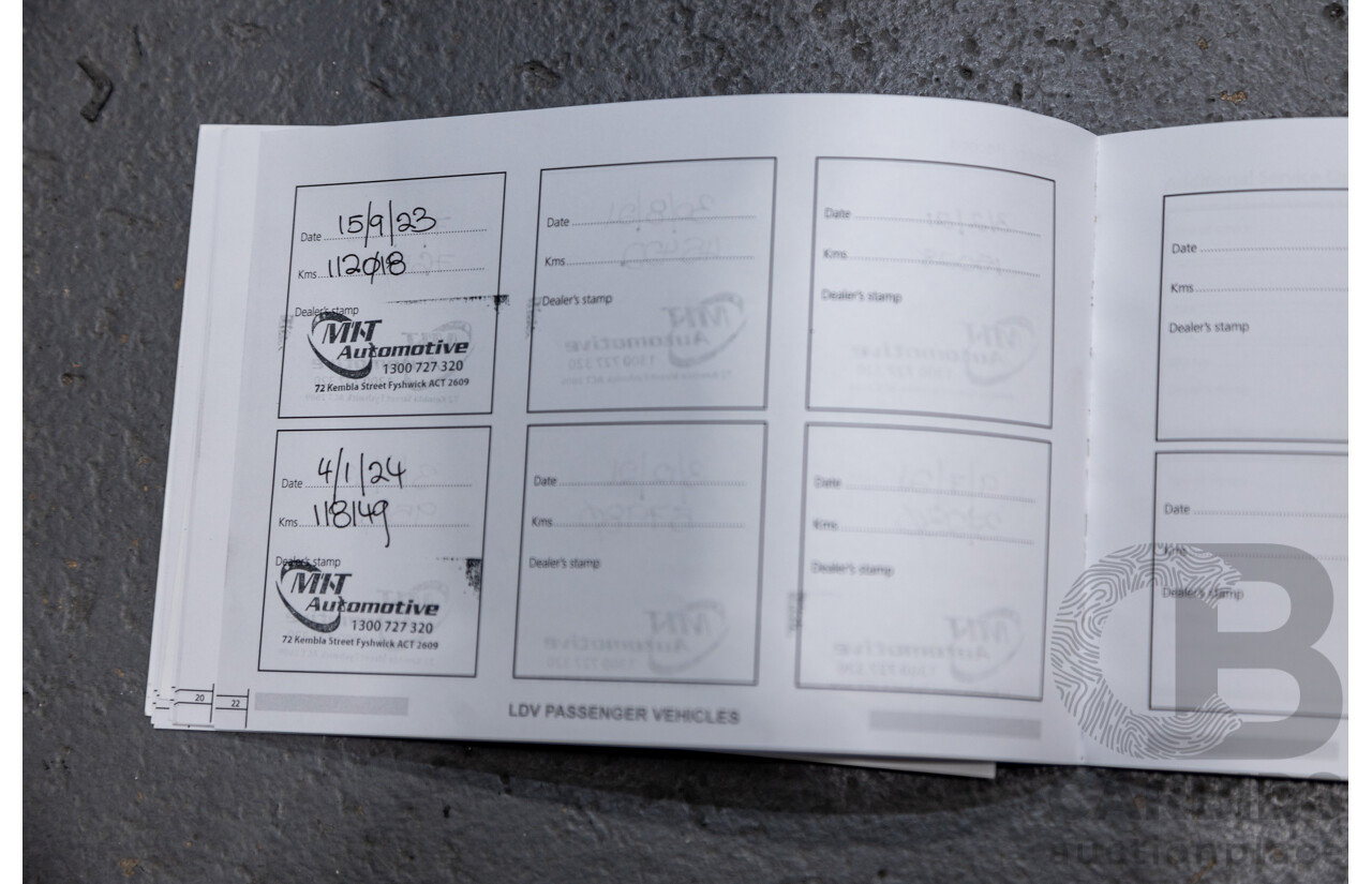 07/2020 Saic Motors LDV T60 Luxe (4x4) SK8C MY20 4d Dual Cab Blanc White Turbo Diesel 2.8L