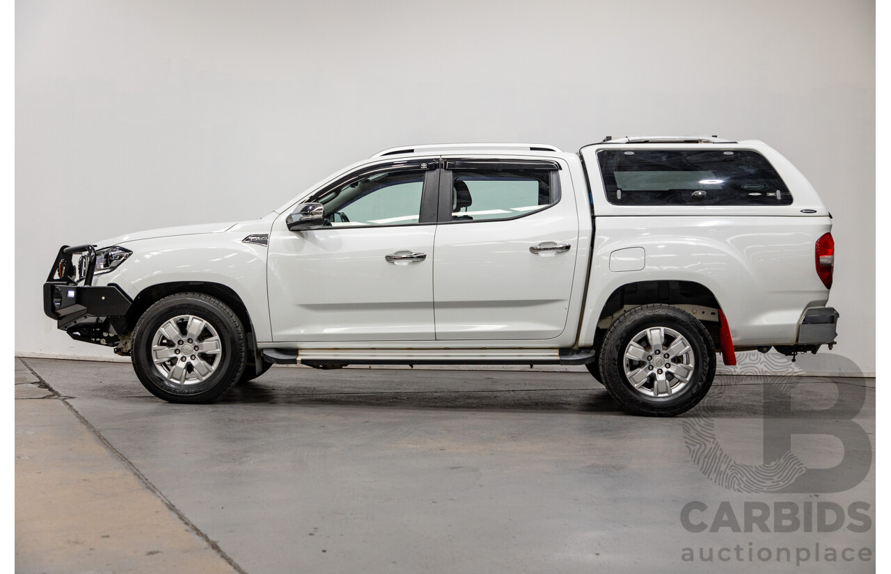 07/2020 Saic Motors LDV T60 Luxe (4x4) SK8C MY20 4d Dual Cab Blanc White Turbo Diesel 2.8L