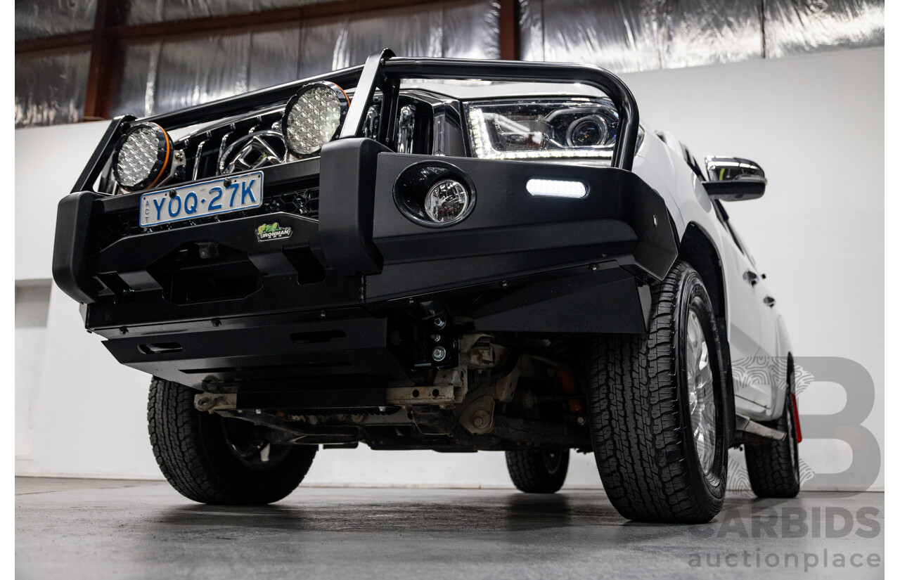 07/2020 Saic Motors LDV T60 Luxe (4x4) SK8C MY20 4d Dual Cab Blanc White Turbo Diesel 2.8L