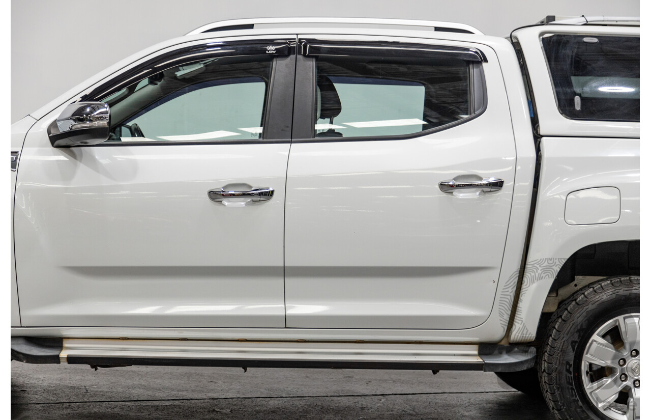 07/2020 Saic Motors LDV T60 Luxe (4x4) SK8C MY20 4d Dual Cab Blanc White Turbo Diesel 2.8L