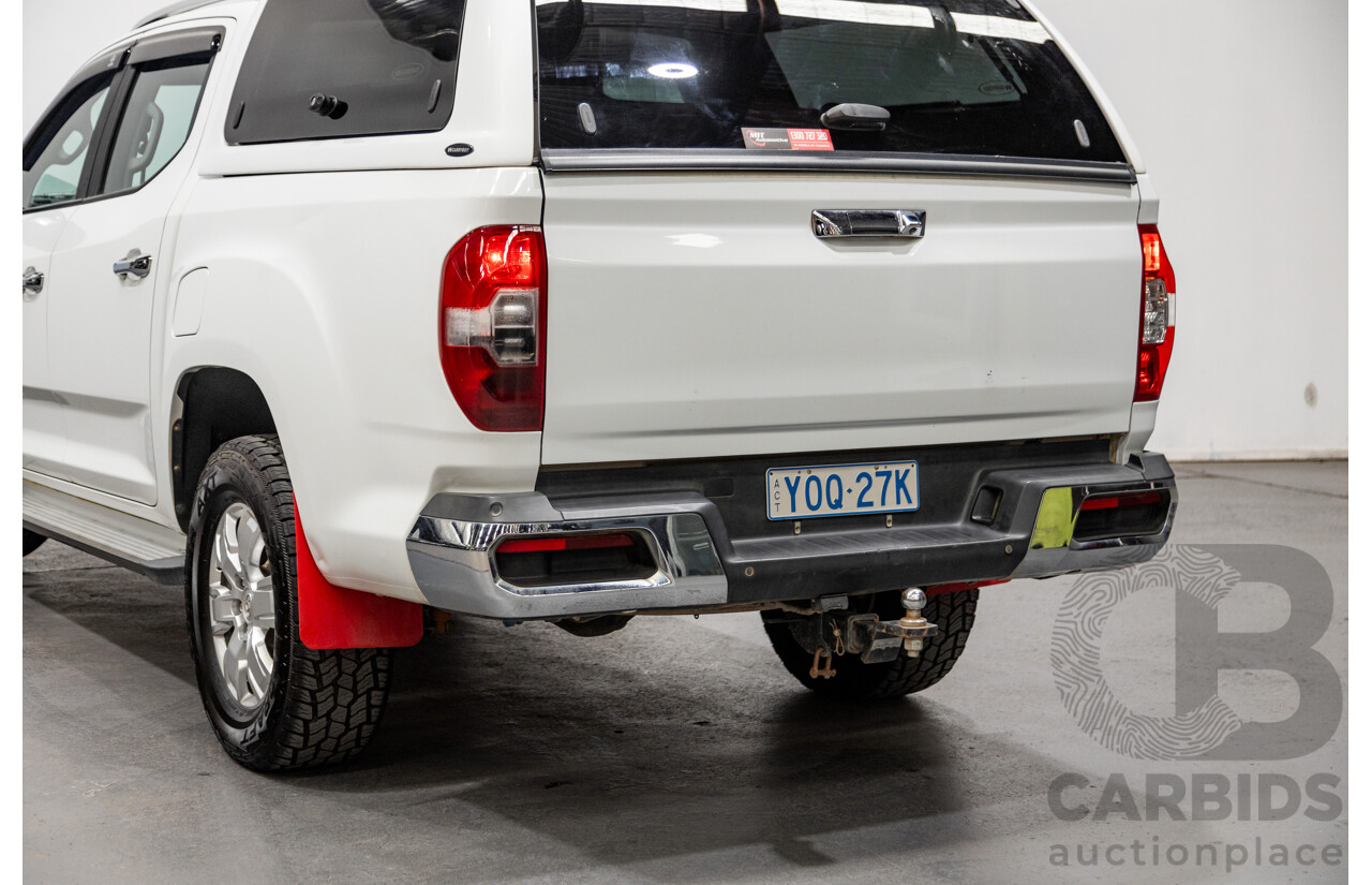 07/2020 Saic Motors LDV T60 Luxe (4x4) SK8C MY20 4d Dual Cab Blanc White Turbo Diesel 2.8L