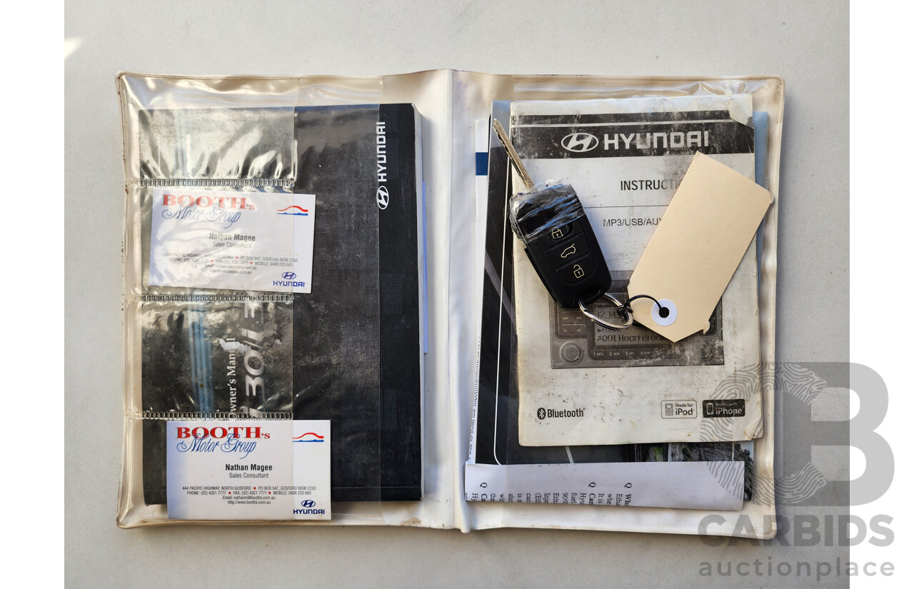 04/2011 Hyundai I30 SX FWD FD MY11 5D Hatchback Silver 1.6L