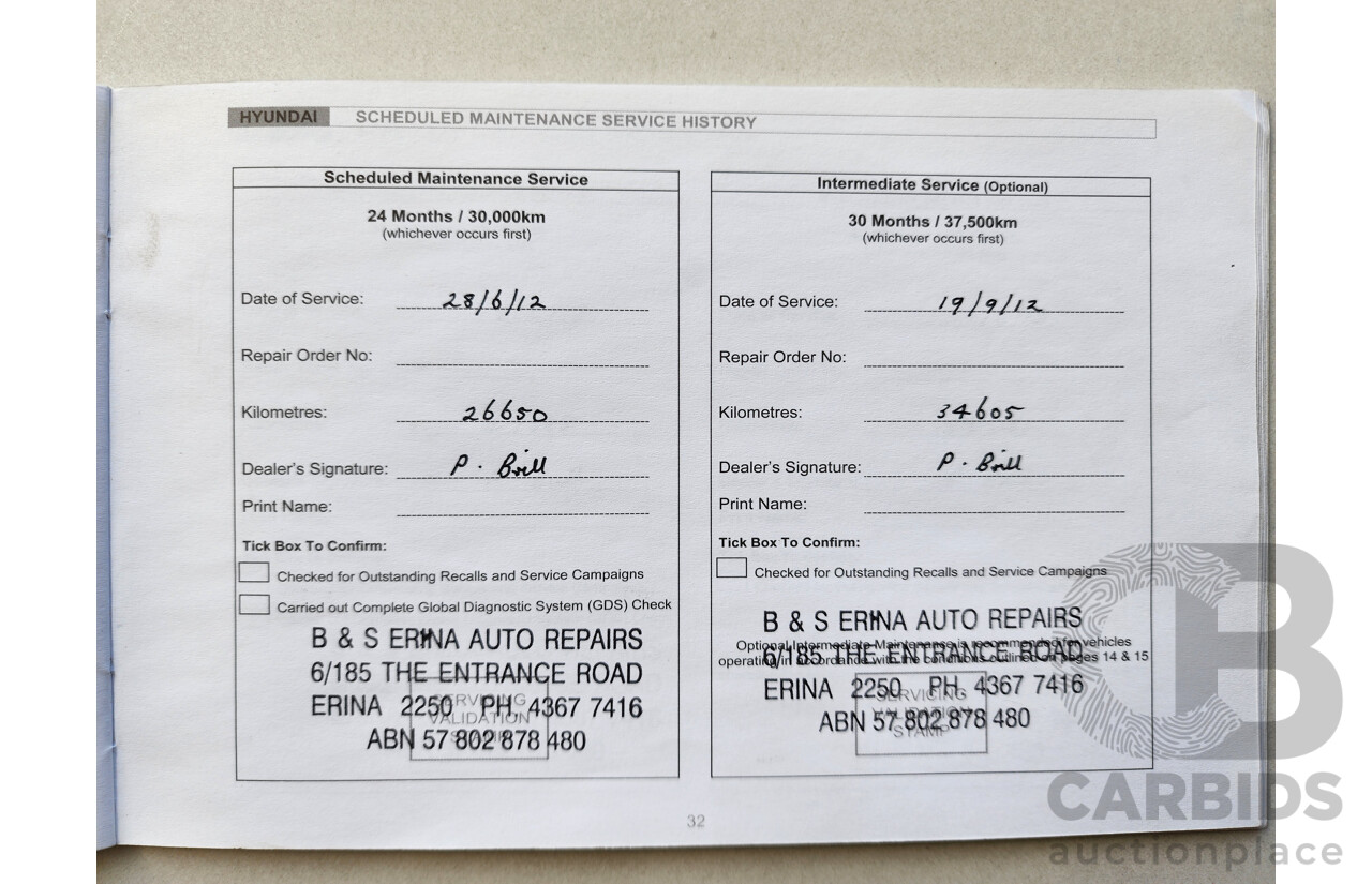 04/2011 Hyundai I30 SX FWD FD MY11 5D Hatchback Silver 1.6L