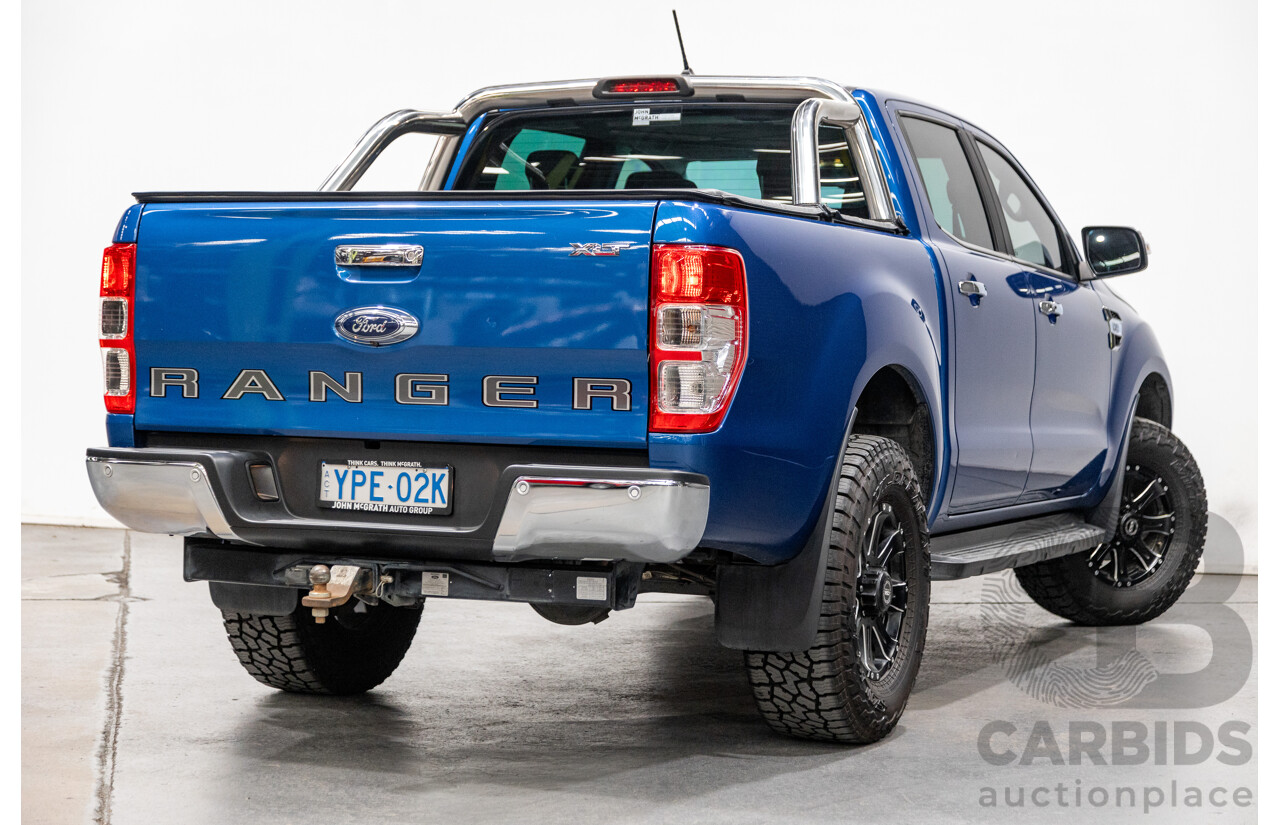 8/2019 Ford Ranger XLT 3.2 (4x4) PX MKII MY19Dual Cab Utility Lightning Blue Turbo Diesel 3.2L