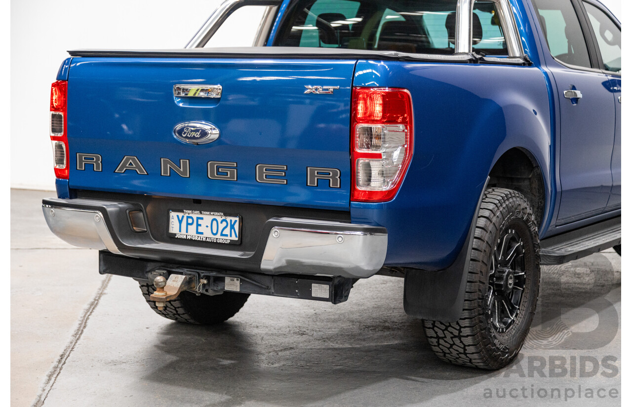 8/2019 Ford Ranger XLT 3.2 (4x4) PX MKII MY19Dual Cab Utility Lightning Blue Turbo Diesel 3.2L
