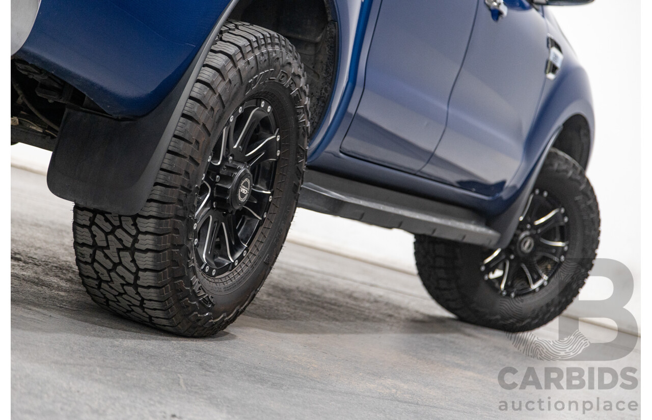 8/2019 Ford Ranger XLT 3.2 (4x4) PX MKII MY19Dual Cab Utility Lightning Blue Turbo Diesel 3.2L