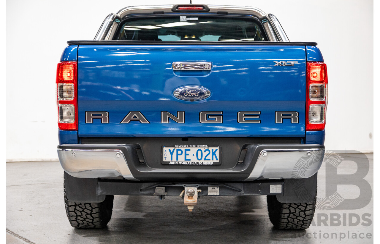 8/2019 Ford Ranger XLT 3.2 (4x4) PX MKII MY19Dual Cab Utility Lightning Blue Turbo Diesel 3.2L