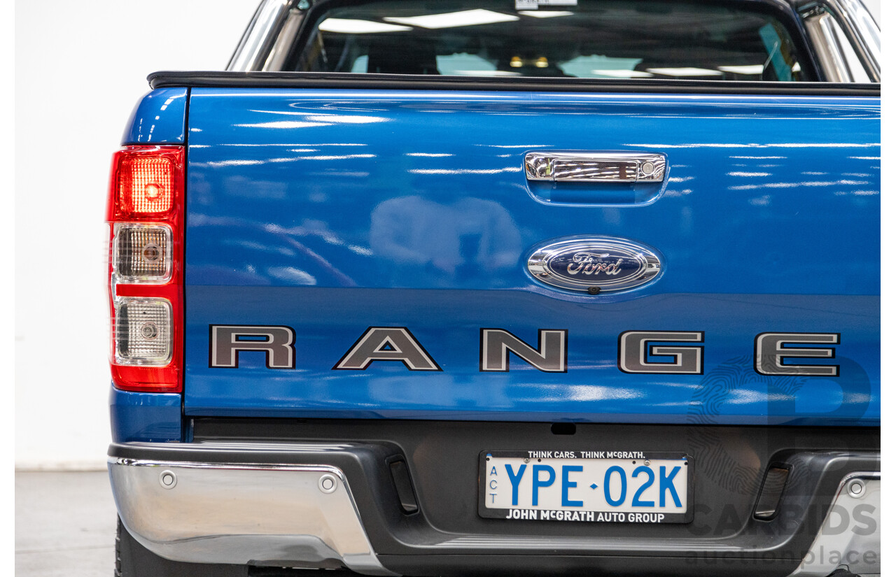 8/2019 Ford Ranger XLT 3.2 (4x4) PX MKII MY19Dual Cab Utility Lightning Blue Turbo Diesel 3.2L