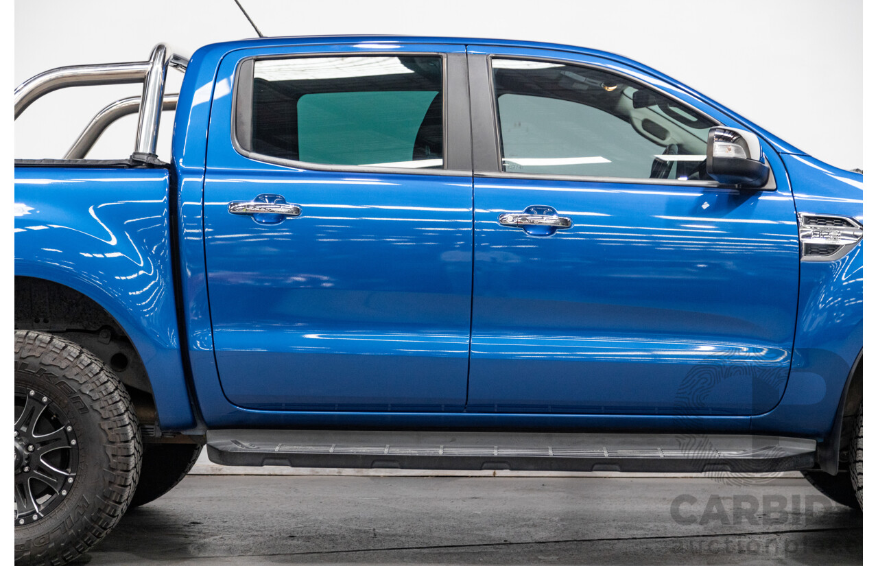 8/2019 Ford Ranger XLT 3.2 (4x4) PX MKII MY19Dual Cab Utility Lightning Blue Turbo Diesel 3.2L
