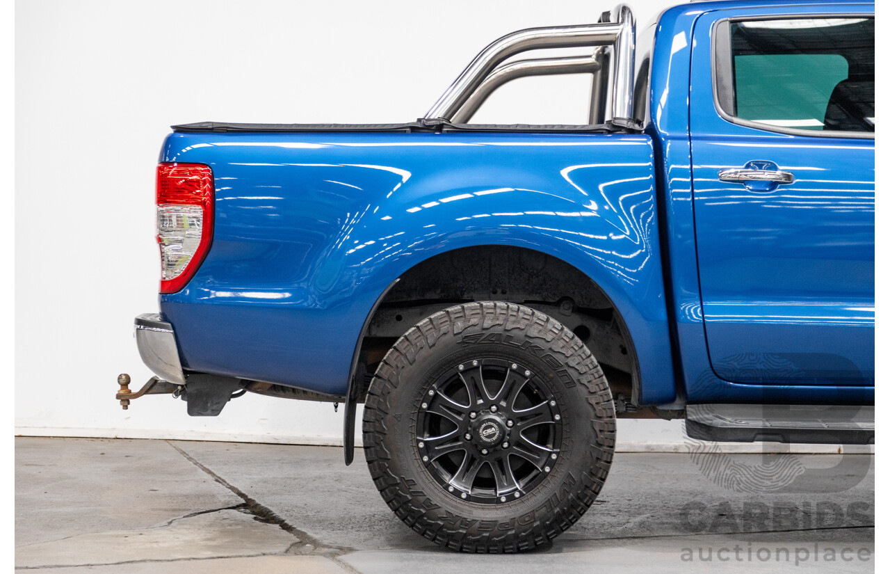 8/2019 Ford Ranger XLT 3.2 (4x4) PX MKII MY19Dual Cab Utility Lightning Blue Turbo Diesel 3.2L