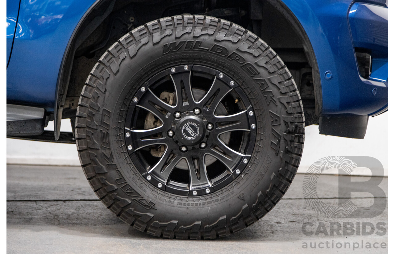 8/2019 Ford Ranger XLT 3.2 (4x4) PX MKII MY19Dual Cab Utility Lightning Blue Turbo Diesel 3.2L