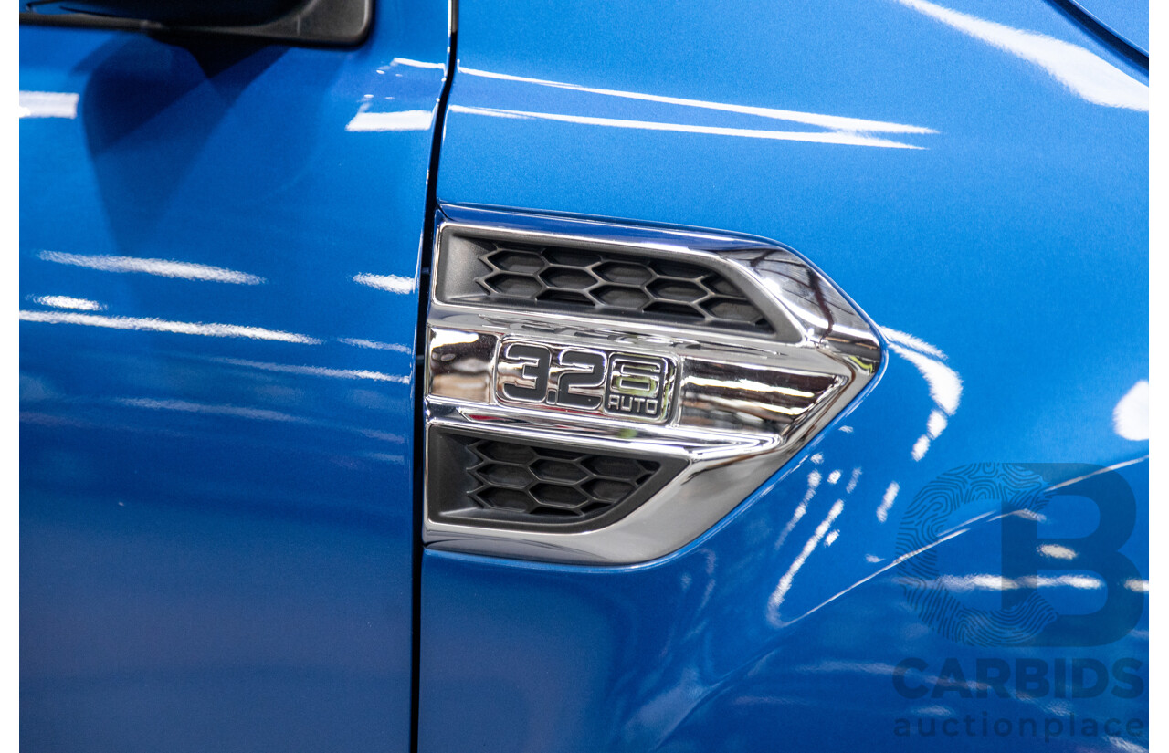 8/2019 Ford Ranger XLT 3.2 (4x4) PX MKII MY19Dual Cab Utility Lightning Blue Turbo Diesel 3.2L