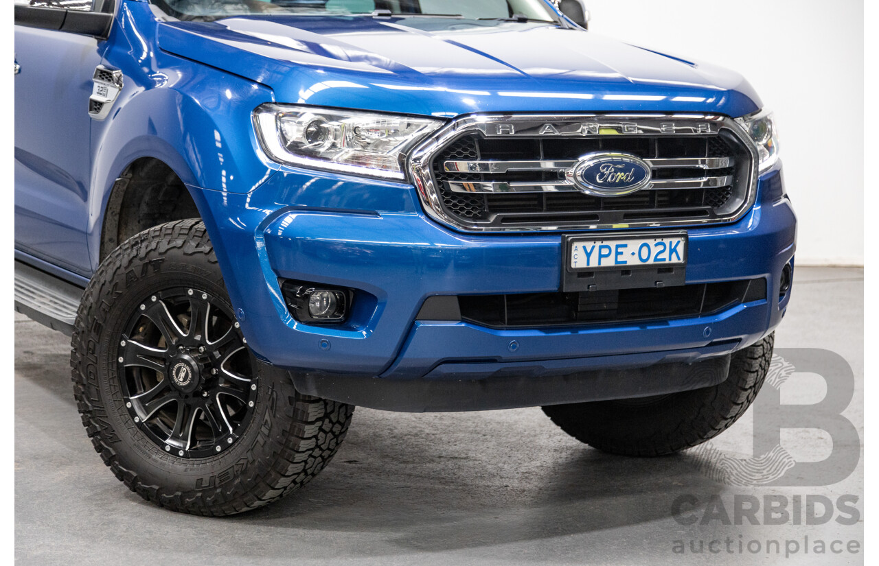 8/2019 Ford Ranger XLT 3.2 (4x4) PX MKII MY19Dual Cab Utility Lightning Blue Turbo Diesel 3.2L