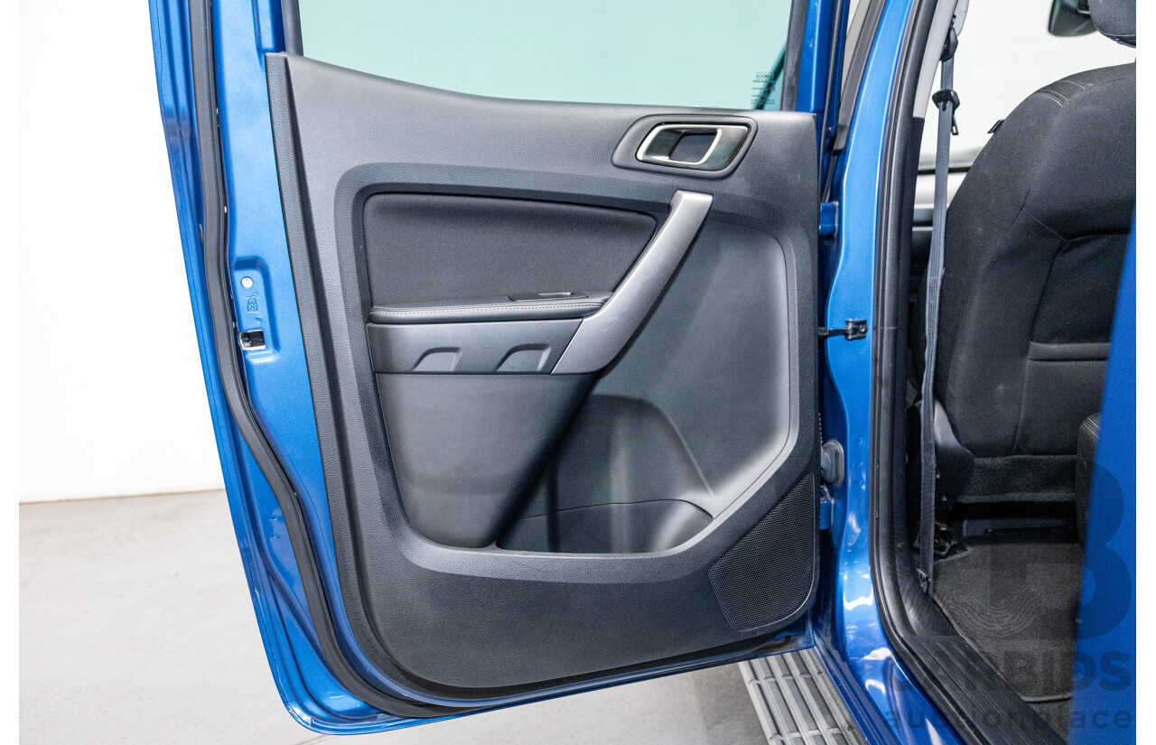8/2019 Ford Ranger XLT 3.2 (4x4) PX MKII MY19Dual Cab Utility Lightning Blue Turbo Diesel 3.2L
