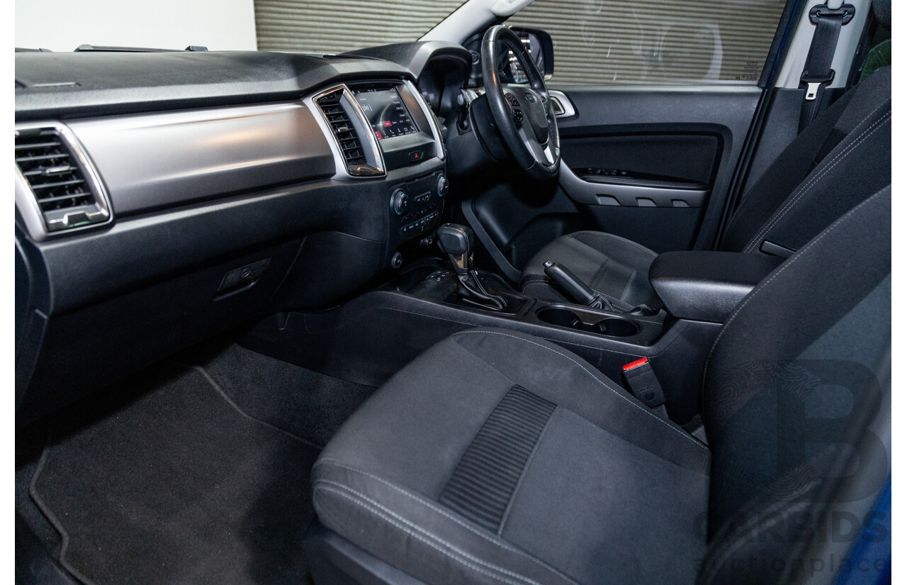 8/2019 Ford Ranger XLT 3.2 (4x4) PX MKII MY19Dual Cab Utility Lightning Blue Turbo Diesel 3.2L