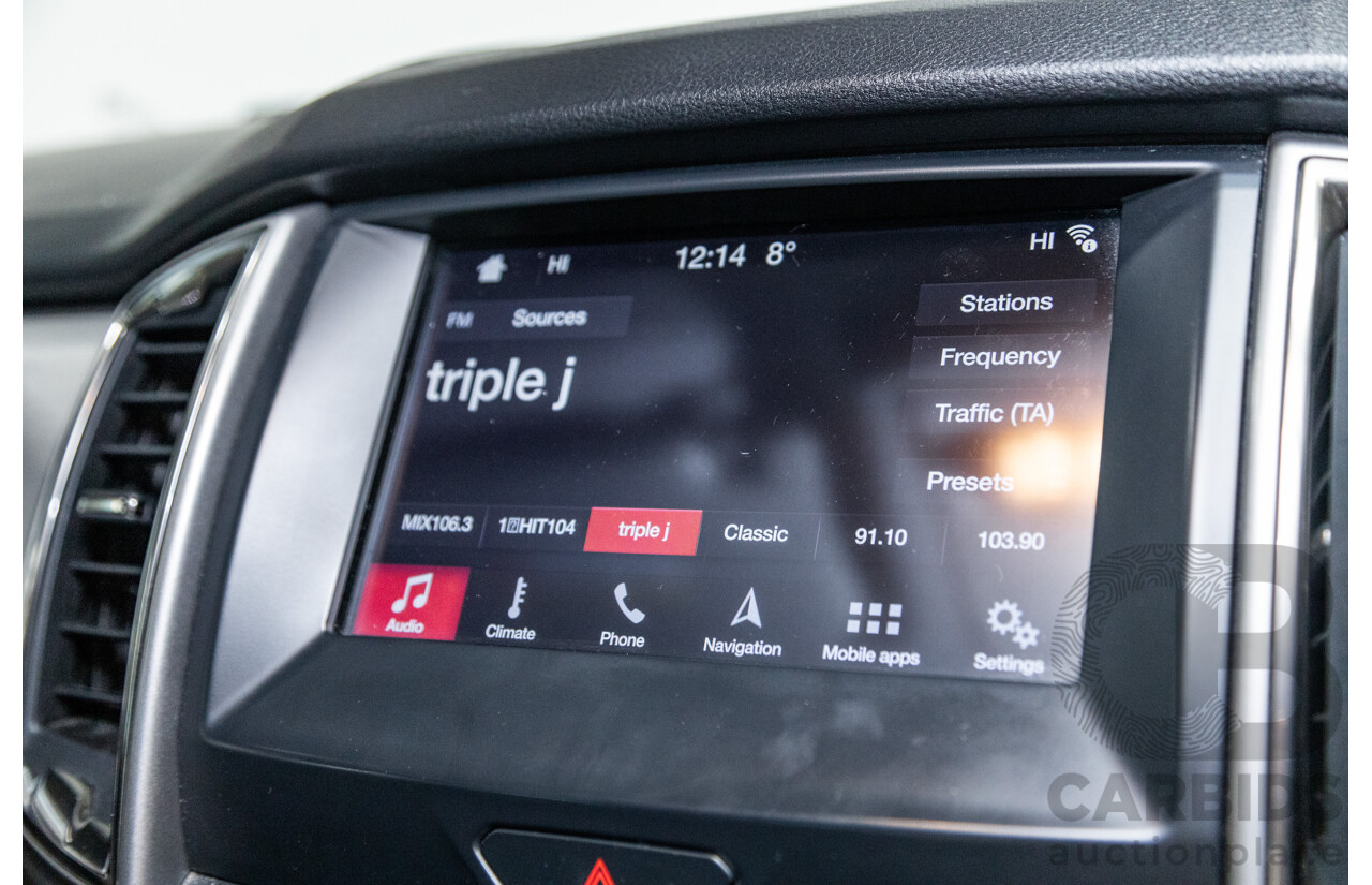 8/2019 Ford Ranger XLT 3.2 (4x4) PX MKII MY19Dual Cab Utility Lightning Blue Turbo Diesel 3.2L