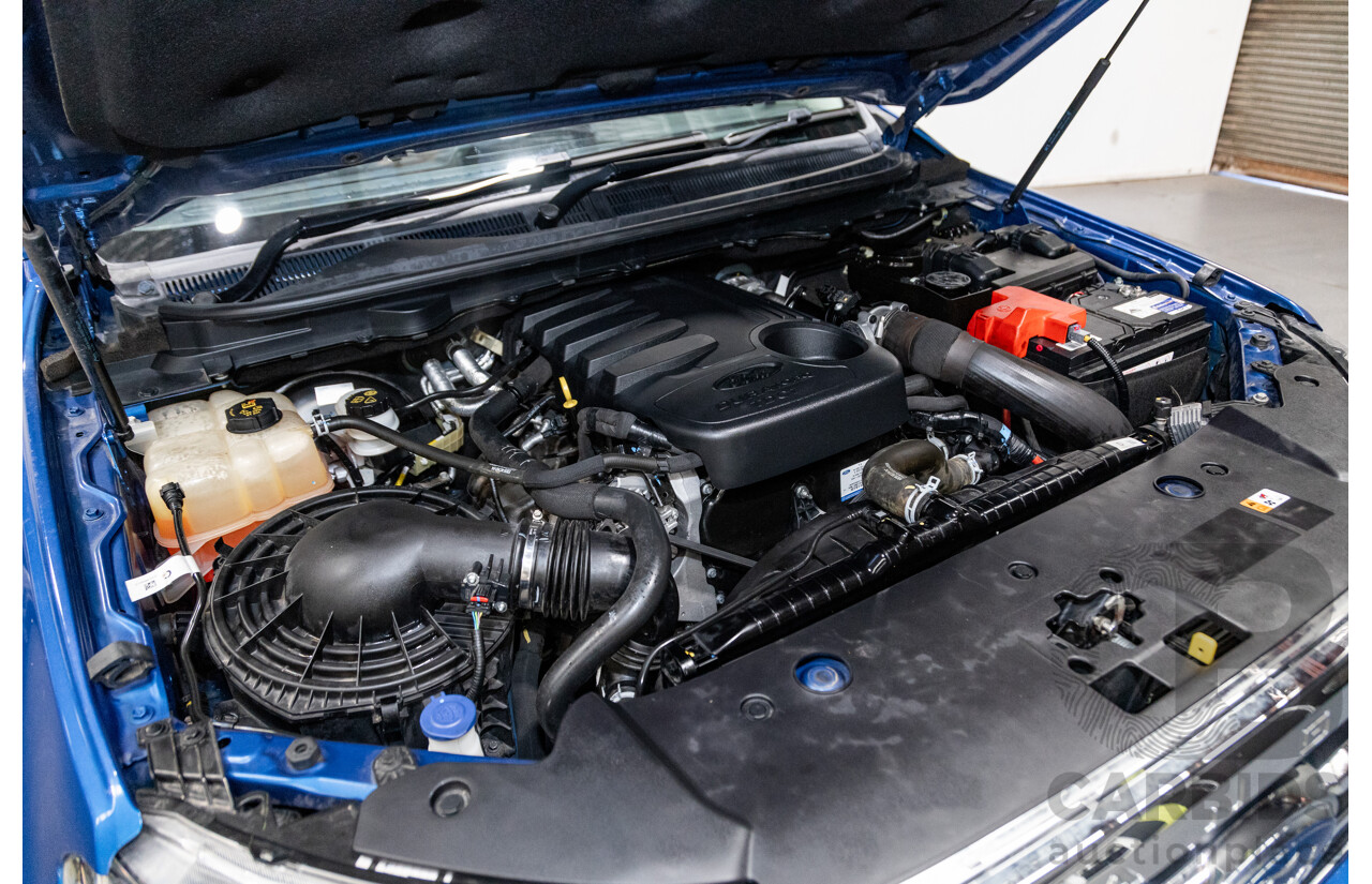 8/2019 Ford Ranger XLT 3.2 (4x4) PX MKII MY19Dual Cab Utility Lightning Blue Turbo Diesel 3.2L
