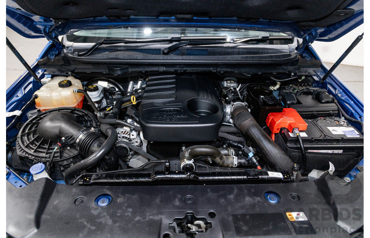 8/2019 Ford Ranger XLT 3.2 (4x4) PX MKII MY19Dual Cab Utility Lightning Blue Turbo Diesel 3.2L