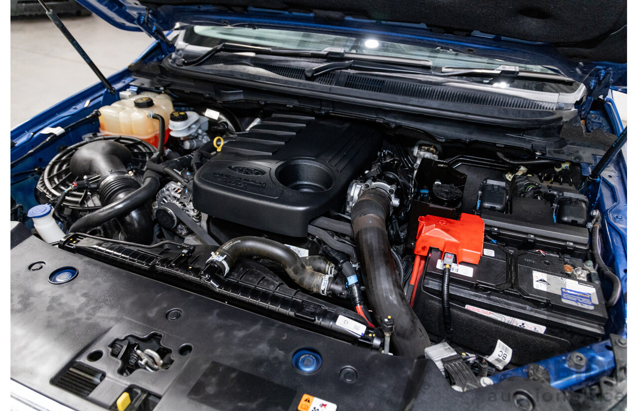 8/2019 Ford Ranger XLT 3.2 (4x4) PX MKII MY19Dual Cab Utility Lightning Blue Turbo Diesel 3.2L