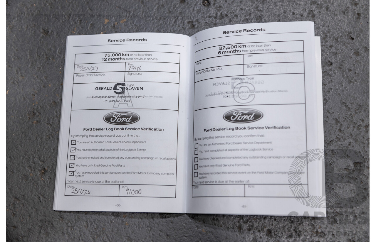 8/2019 Ford Ranger XLT 3.2 (4x4) PX MKII MY19Dual Cab Utility Lightning Blue Turbo Diesel 3.2L