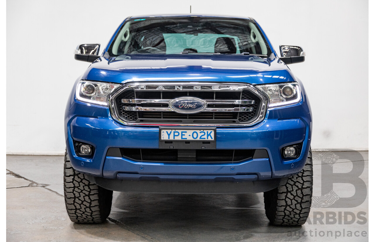 8/2019 Ford Ranger XLT 3.2 (4x4) PX MKII MY19Dual Cab Utility Lightning Blue Turbo Diesel 3.2L