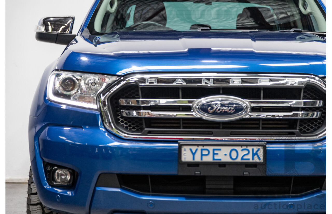 8/2019 Ford Ranger XLT 3.2 (4x4) PX MKII MY19Dual Cab Utility Lightning Blue Turbo Diesel 3.2L